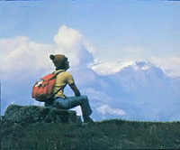 Spectacular views are common in the Austrian Alps.